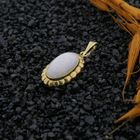 Image 2 of Gold pendant with precious opal | Vintage