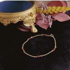 Image 2 of 18 ct. Gold bracelet with red coral | 16.5 cm