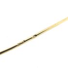 Image 7 of Gold brooch with blue topaz