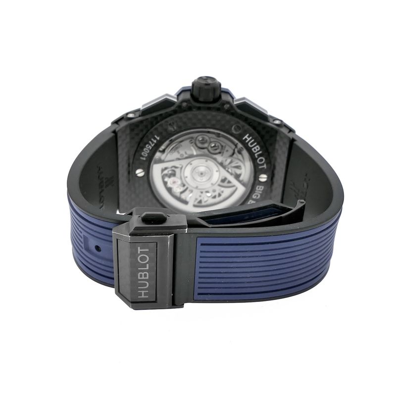 Image 21 of Hublot Big Bang Unico GMT Carbon Blue Ceramic 471.QL.7127.RX; Automatic men's watch