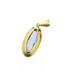 Image 6 of Gold pendant with topaz