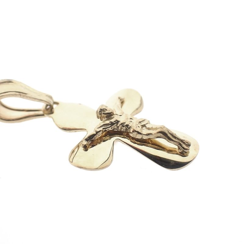 Image 8 of Gold pendant of cross with corpus