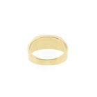 Image 3 of Two-tone gold men's ring with zirconia