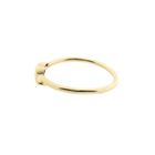 Image 7 of Gold solitaire ring with zirconia