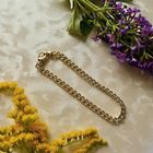 Image 3 of Solid gold gourmet link bracelet