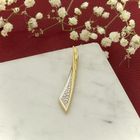 Image 2 of Gold pendant with diamonds