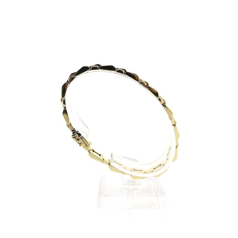 Image 3 of Gold Bismarck link bracelet