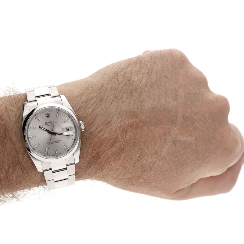 Image 17 of Rolex Date 34mm 115200; Automatic watch