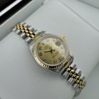 Image 19 of Rolex Lady-Datejust 26mm 69173; 18k. Vintage 18k. gold/steel women's watch with diamonds