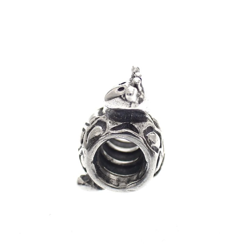 Image 5 of Pandora charm; Silver; Silver Giraffe Charm