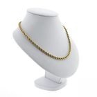 Image 2 of Gold twisted link chain