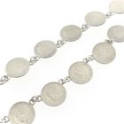 Image 7 of Silver choker of Queen Wilhelmina coins | 37 cm