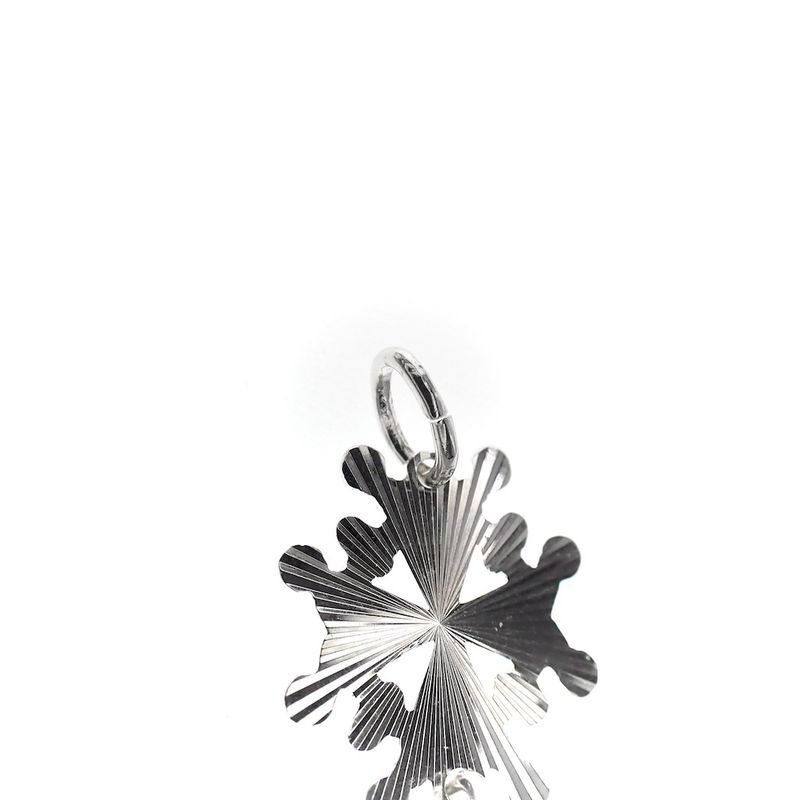 Image 3 of Silver charm; Huguenot Cross 2