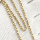 Image 8 of Gold twisted link chain