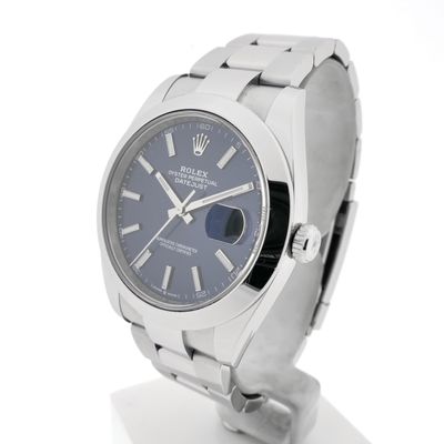 Image 2 of Rolex Datejust 41mm 'Blue' 126300; Automatic men's watch