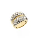 Image 1 of Luxury Gold Ring with Diamonds; Approx. 4.82 ct.