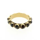 Image 4 of Gold alliance ring with garnet