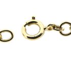 Afbeelding 4 van Gouden gedraaide schakelketting