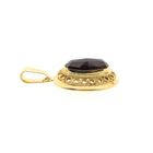 Image 6 of Gold pendant with garnet
