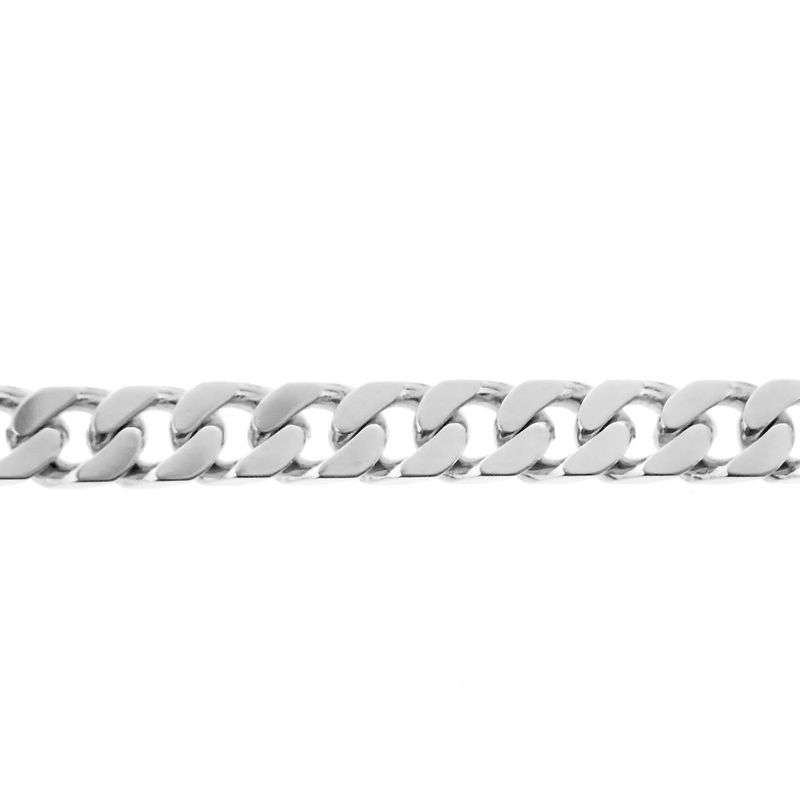 Image 3 of Silver robust gourmet link chain | 53.5 cm