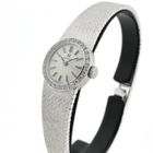 Image 2 of Omega Genève 'Cocktail Watch'; 18k. witgouden dames horloge met diamanten