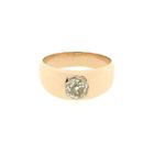 Image 3 of Rose gold solitaire ring with diamond