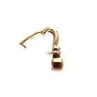 Image 5 of Two-tone gold solitaire pendant with 0.10 ct diamond.