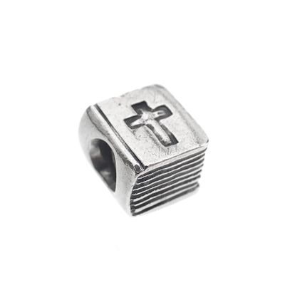 Image 1 of Pandora charm; Silver; Bible