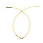 Image 7 of Gold Omega link necklace