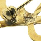 Image 5 of Vintage gold brooch; Letter C