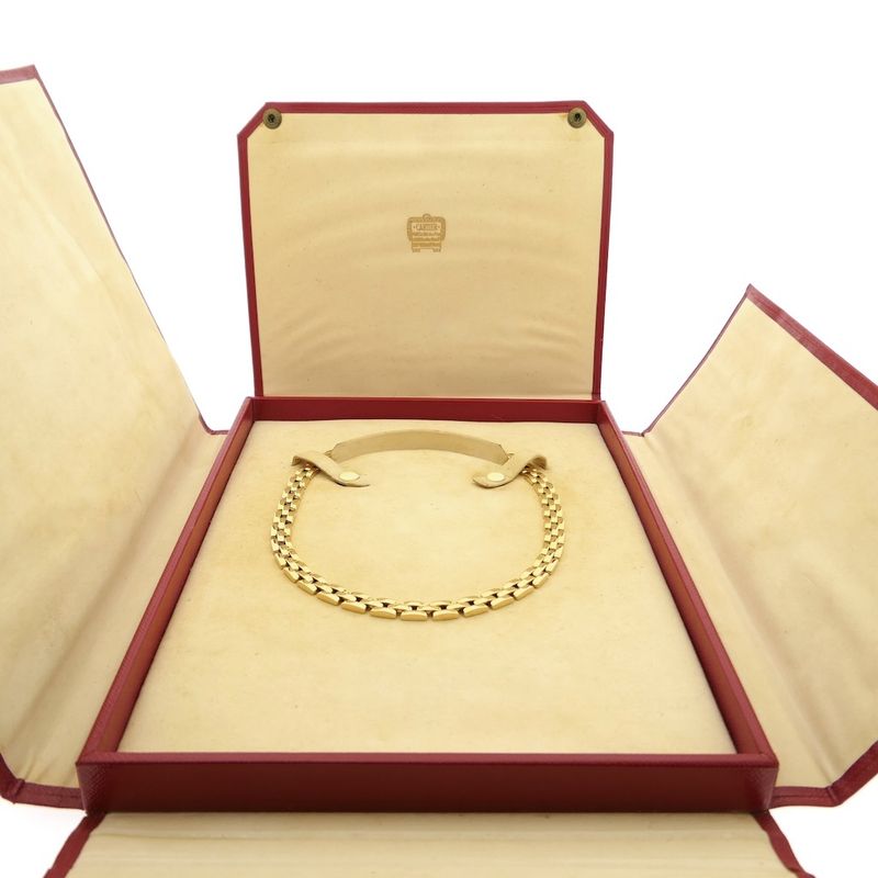 Image 11 of Cartier gold Bismarck link necklace