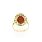Image 4 of Gold ring with engraved carnelian