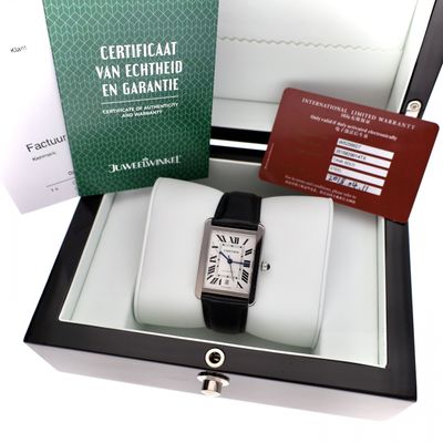 Image 2 of Cartier Tank Solo 'Large' W5200027; Automatic Men's Watch
