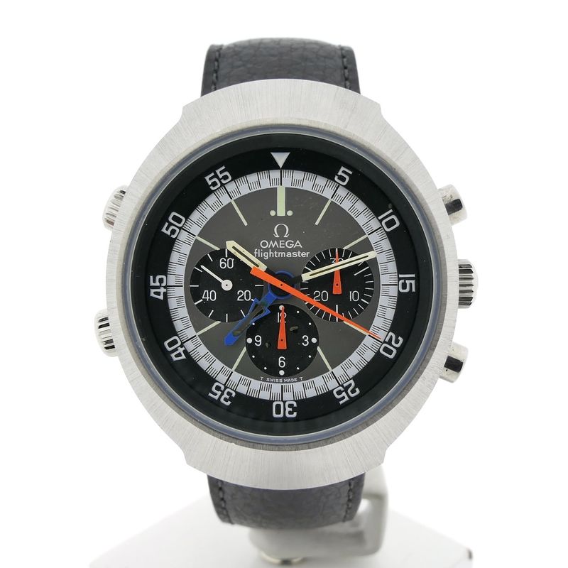 Image 1 of Omega Flightmaster 145.036; Vintage chronograaf piloten horloge