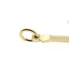 Afbeelding 5 van Gematteerd gouden hanger van een kruis