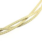 Image 7 of Gold braided Omega link necklace