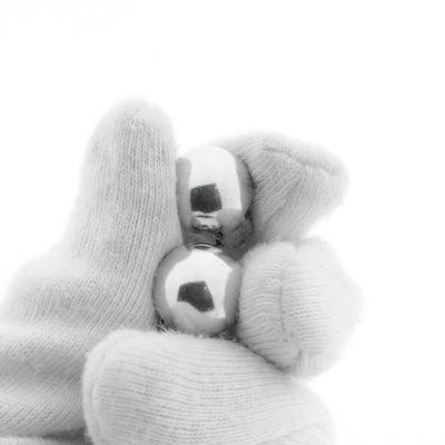 Image 2 of Silver domed clip-on earrings