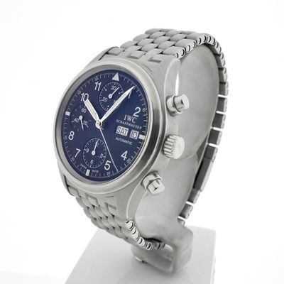Image 2 of IWC Pilot Chronograph IW3706-007; Automatic men's watch