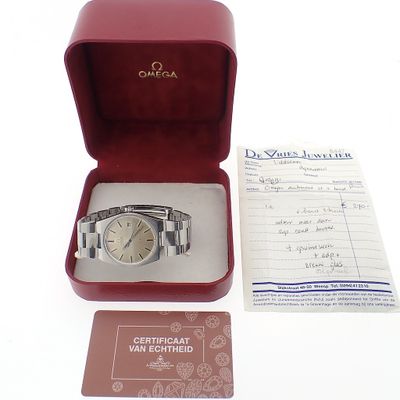 Image 2 of Omega Genève Automatic; Vintage heren horloge