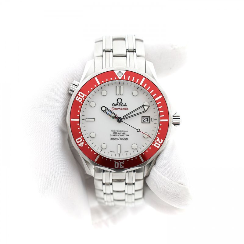 Afbeelding 3 van Omega Seamaster Co-Axial Limited Edition 'Vancouver 2010' 212.30.41.20.04.001; Automatisch Heren Hor