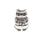 Image 3 of Pandora charm; Silver; Clown