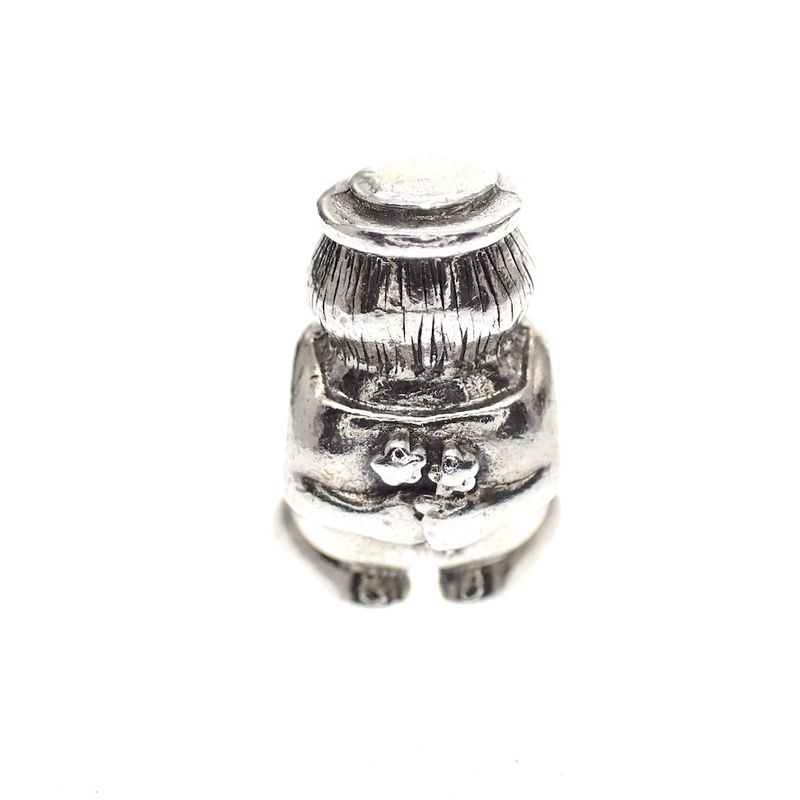 Image 3 of Pandora charm; Silver; Clown