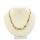 Image 1 of Gold gourmet link necklace