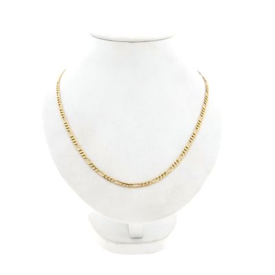 Afbeelding 1 van Gouden Figaro schakelketting