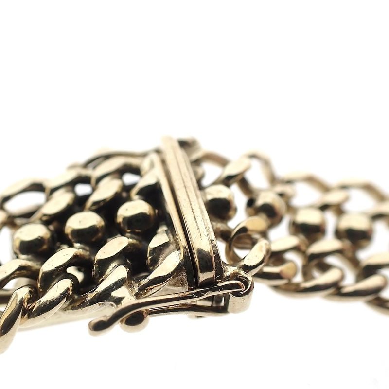 Image 5 of 8-karat fantasy link bracelet | 22 cm