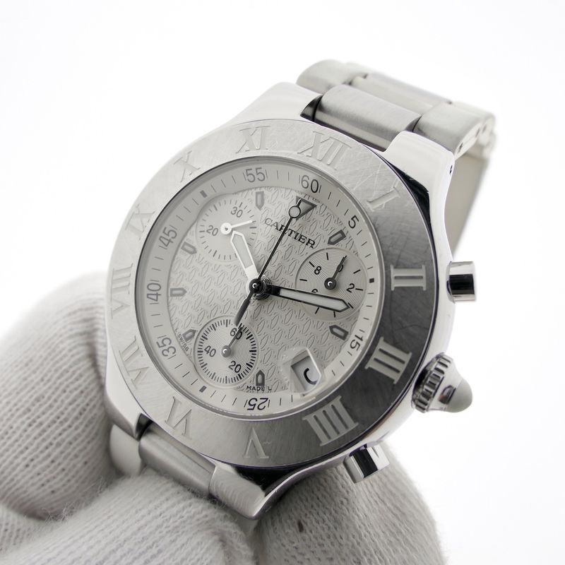 Image 5 of Cartier Chronoscaph 21; Chronograph watch
