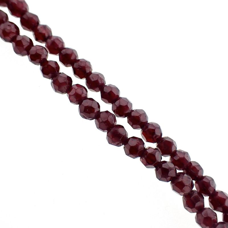 Image 10 of Antique garnet necklace/saucer with gold clasp