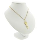 Image 4 of 18 carat gold pendant of a key