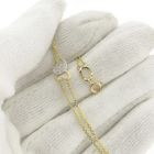 Image 7 of Gold bracelet with butterfly | 19.5 cm