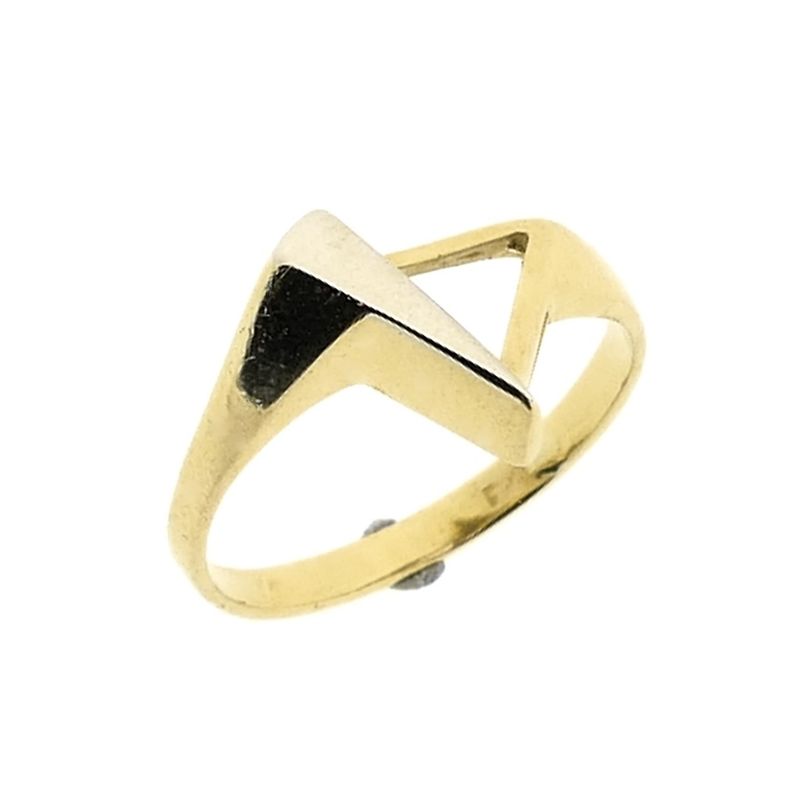 Image 1 of Two-tone gold ladies ring